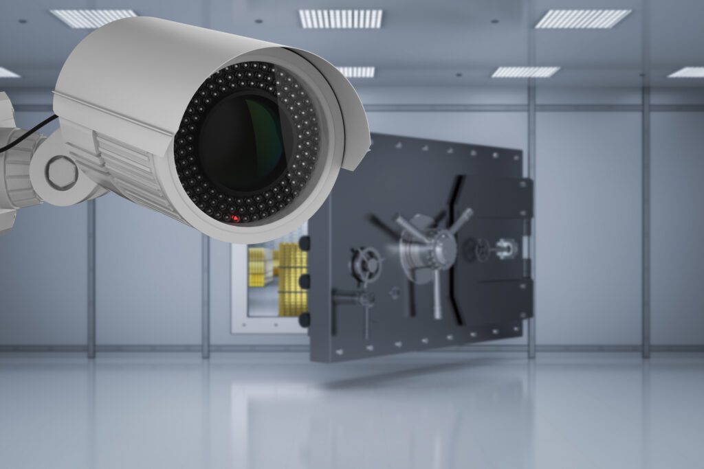 Security camera financial Industry