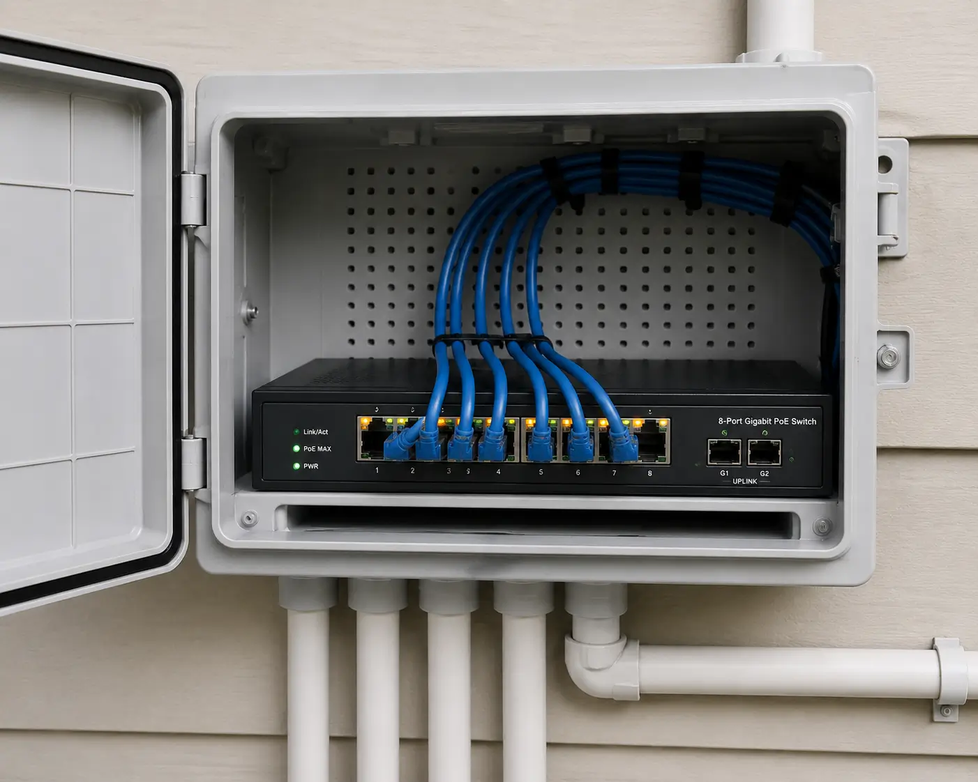 Data cables network