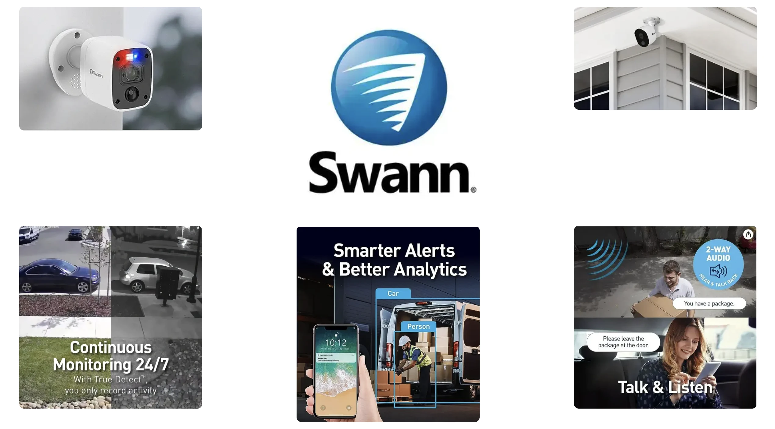 Swann Home Security Camera System with 2TB HDD