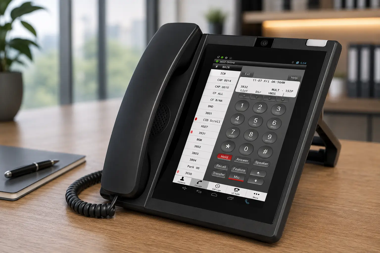Wireless Adapter that allows placement of telephones
