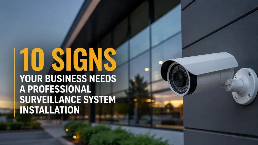 surveillance system installation
