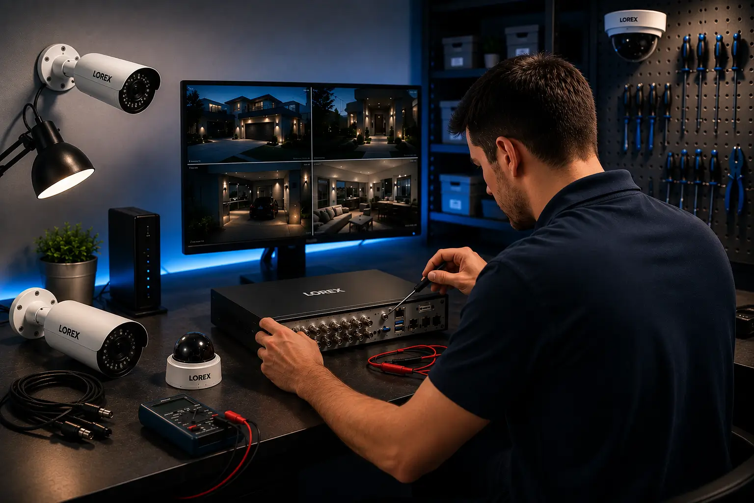 benefits of using Lorex security cameras in Austin