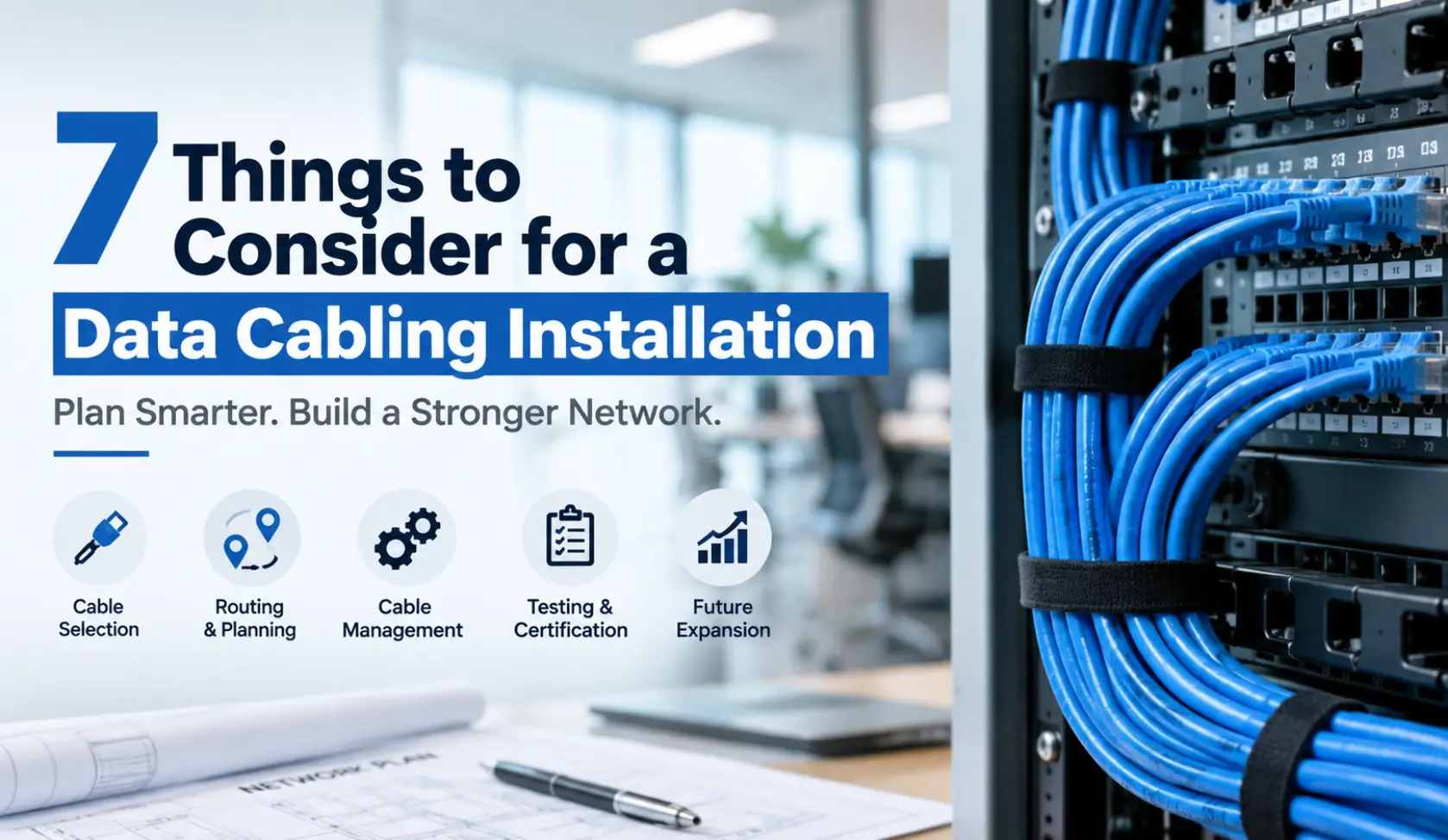 7 things to consider for data cabling installation